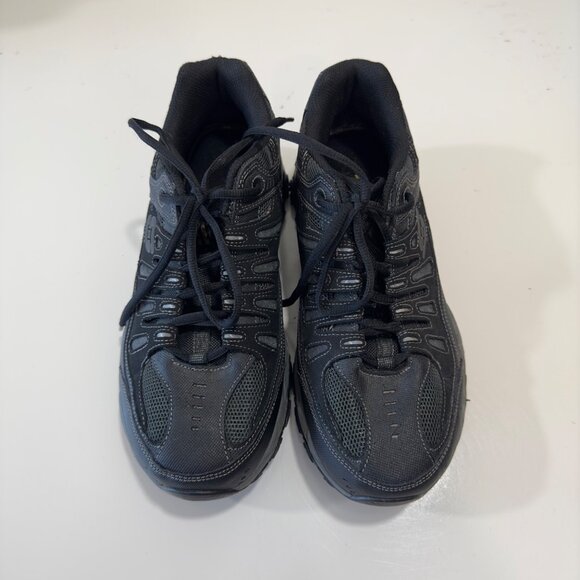 Skechers Mens SZ 9.5 US Black After Burn Memory Fit Sneakers Shoes - Picture 9 of 16